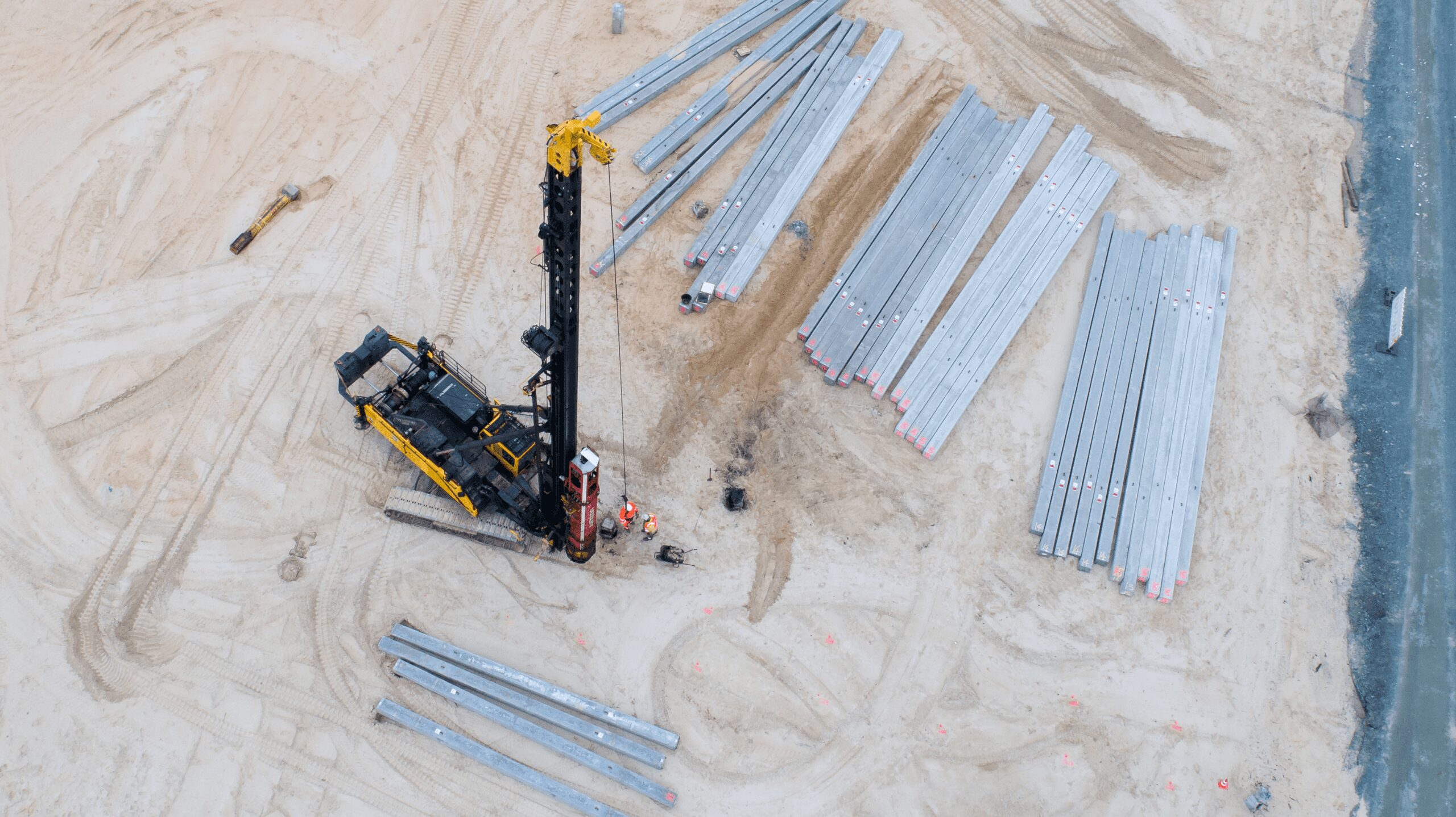 Precast concrete piles