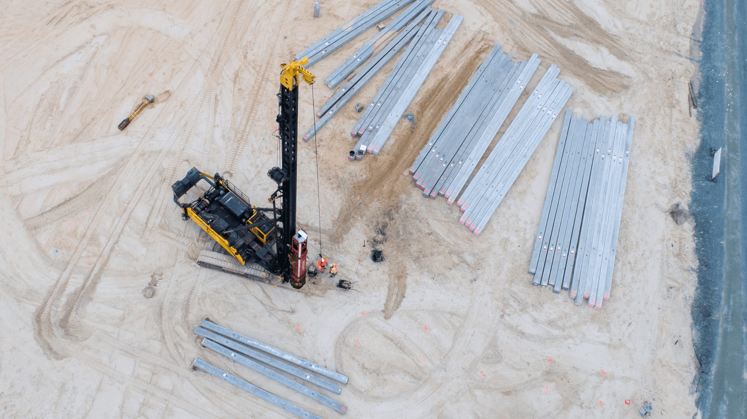 Precast concrete piles